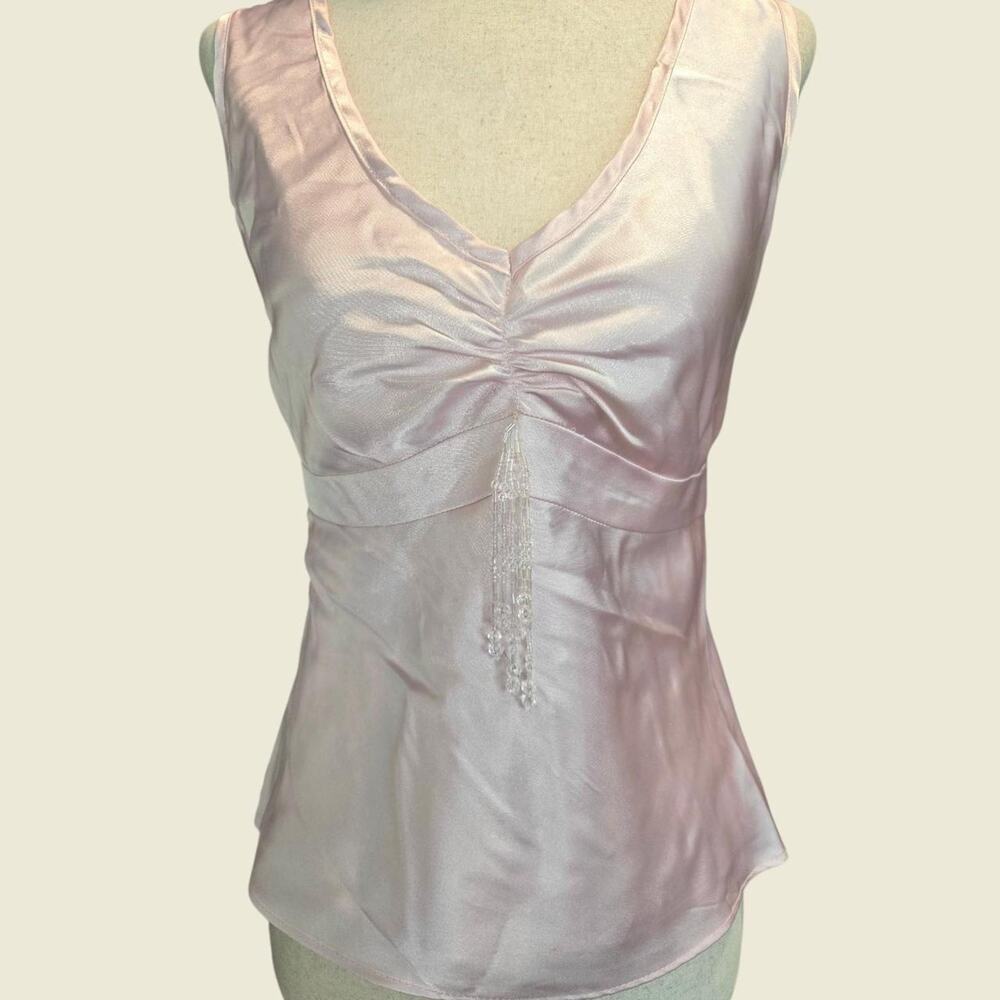 Vintage marina blush satin y2k